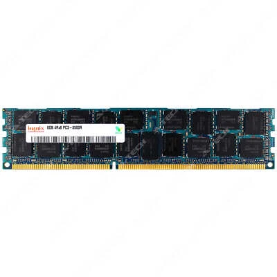 Hynix 8GB DDR3-1066 RDIMM HMT31GR7AFR8C-G7 HMT31GR7BFR8C-G7 Server Memory RAM - Image 1 of 2