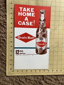 Orig Grain Belt beer Take Home Card Stock Mpls, MN Printing Co. - Picture 1 of 1
