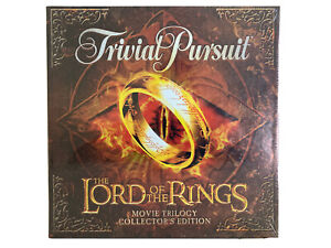 Trivial Pursuit THE LORD OF THE RINGS MOVIE TRILOGY Collectors Edition - SEALED