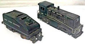 MARX Diesel #588 New York Central Locomotives & tender - Picture 1 of 11