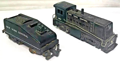MARX Diesel #588 New York Central Locomotives & tender - Image 1 of 4