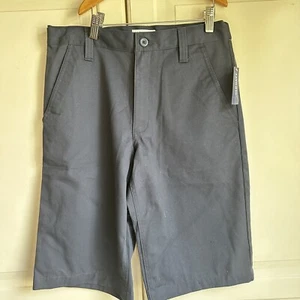 Old Navy Boys Blue Cotton School Uniform Bermuda Shorts Size 16 New - Picture 1 of 6