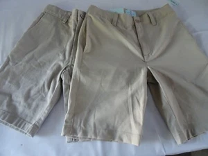 Boy Shorts Lot 2 CLASS / CLUB Modern Fit Sz 10 CHINO NWT New Adjustable Waist - Picture 1 of 12