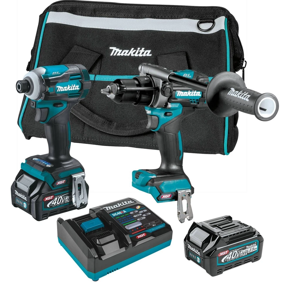 Makita GT200D 40V max XGT Brushless Cordless 2‑Pc. Combo Kit (2.5Ah) - Image 1 of 1