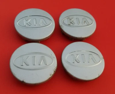 KIA SOUL SPECTRA SPORTAGE (4) TAPACUBOS TAPACUBOS CUBIERTA CENTRAL JUEGO DE ENCHUFES OEM C8 Foto 1 de 4