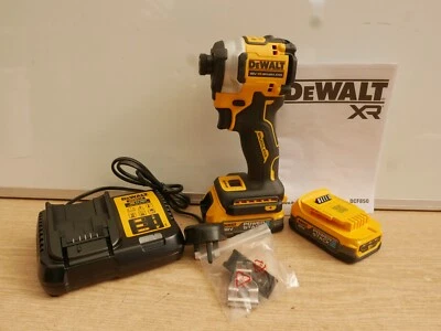 DeWALT DCF850E2T 18V ULTRA COMPACT POWERSTACK  IMPACT DRIVER 1.7 ah  TSTAK KIT - Image 1 of 4
