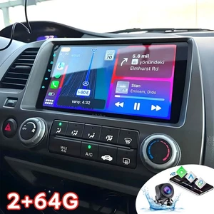 Estéreo Android 13 para Honda Civic 2006-2011 Carplay GPS WIFI cámara 2+64G - Picture 1 of 22