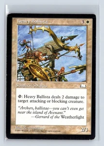 HEAVY BALLISTA – MTG Magic the Gathering Card – Weatherlight – Common - Picture 1 of 6