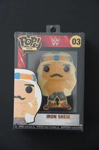 2021 FUNKO POP! ENAMEL PIN WWE IRON SHEIK 03 * NEW - Picture 1 of 3