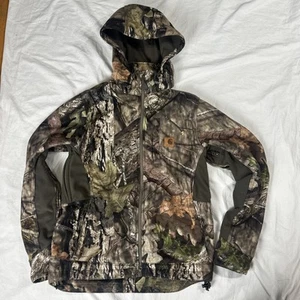 Carhartt Buckfield Jacket Mens S Mossy Oak Break Up Camo Vented Hunting Outdoor - Picture 1 of 16