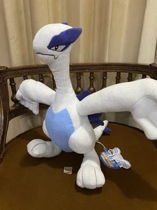 Lugia TAKARA TOMY Pokemon 2005 Japan  14” Vintage Plush pokedoll - Picture 1 of 8