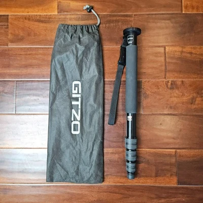 Nuevo sin caja Gitzo GM3340L monopie de aluminio serie 3 de 4 secciones con bolsa de almacenamiento Foto 1 de 4