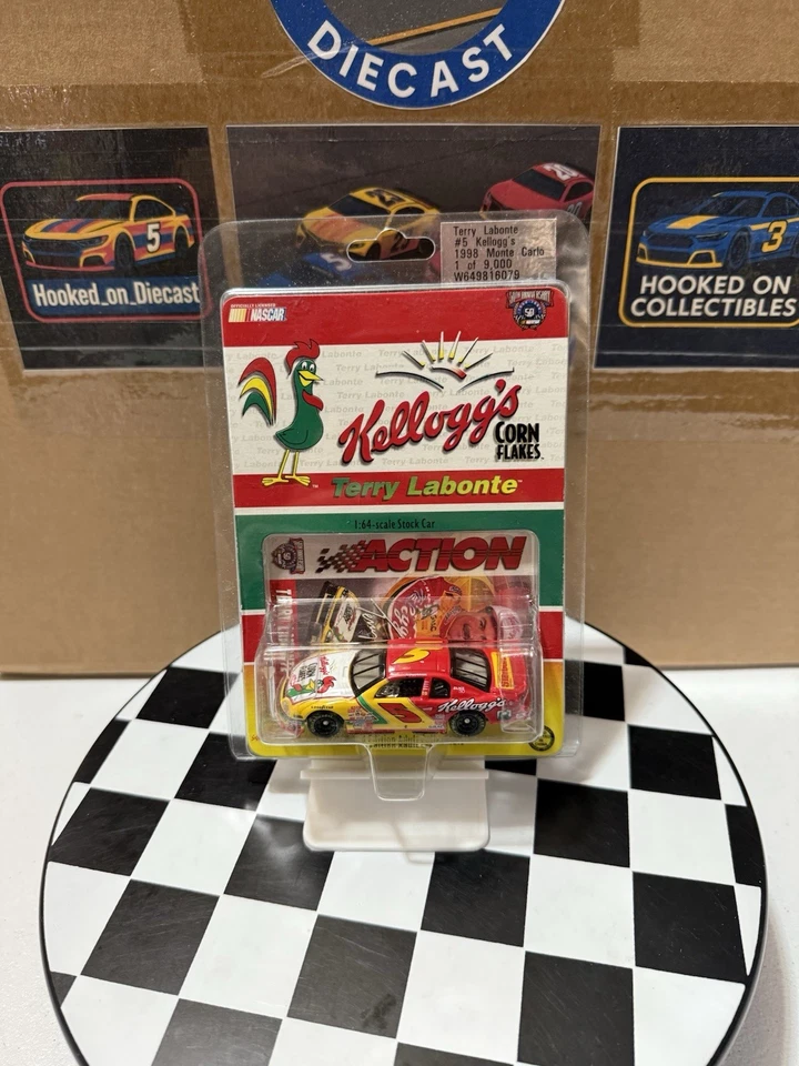 Terry Labonte #5 Kellogg’s 1998 Acción 1/64 Nascar Diecast Foto 1 de 4