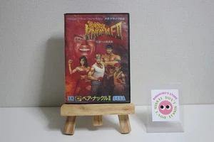 BARE KNUCKLE 2 / Streets of Rage 2  SEGA MEGA DRIVE in Box w/ Manual from Japan - Picture 1 of 8