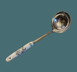 Portmeirion Botanic Garden Clemantis Florida Serving Ladle w/Hook Handle - Picture 1 of 2