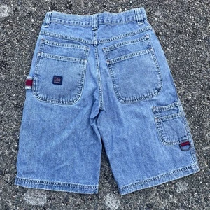 Vintage Lee Shorts Boys 14 Carpenter Jorts Baggy Loose Skate Y2K - Picture 1 of 6
