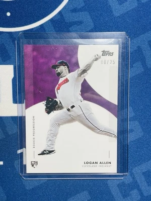 2020 Topps On Demand Rookie Progression - Logan Allen #2 (RC) /25 NUMBERED - Image 1 of 2