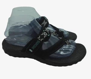 Sketchers Women's Black Reggae Trailway Sandals Size 7 Outdoor Hiking Fishing - Picture 1 of 10