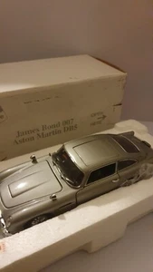 DANBURY MINT ASTON MARTIN DB5 JAMES BOND SILVER BIRCH MODEL - Picture 1 of 22