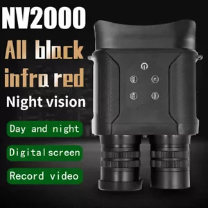 NV2000 1080P HD Binoculares Infrarrojos Visión Nocturna Video Caza Cámara Zoom 6X - Imagen 1 de 8
