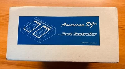 AMERICAN DJ T16F Foot Controller Pedal for Stage Light Controller (NOS) (NIB) ! - Image 1 of 4