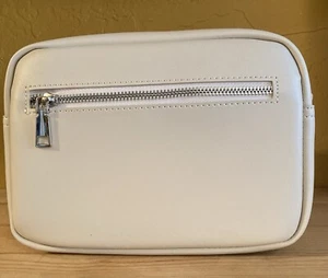 Woman's Beige Medium Faux Leather Crossbody /Shoulder Bag w/ Detachable Strap - Picture 1 of 12