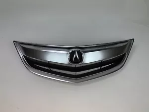 Se adapta a 13 14 15 Acura ILX / Rejilla híbrida con conjunto de emblema Moldeo base cromada - Imagen 1 de 2