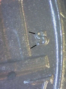 1951-S JEFFERSON NICKEL S OVER S WEST RPM #7 GEM       ABC - Picture 1 of 3