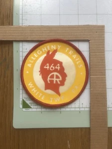 Allegheny Trails White Twp., PA - Scout Patch - BSA - Red Trim Circle - Picture 1 of 2