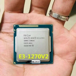 Intel Xeon E3-1270 V2 CPU Quad-Core SR0P6 3.5GHz 8M 5 GT/s LGA 1155 Processor - Picture 1 of 2