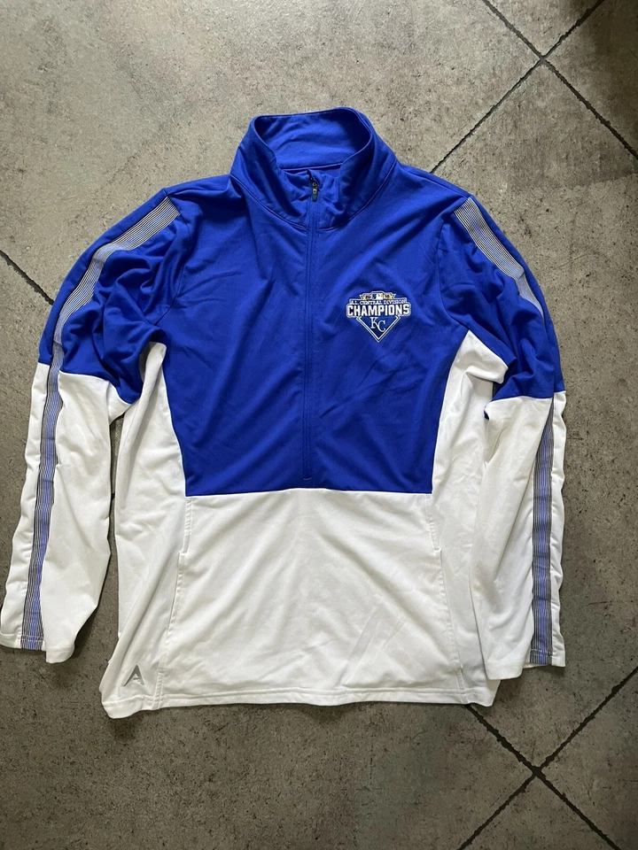 Kasas City Royals Womens 1/2 Zip Pullover - Image 1 of 4