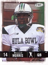 2008 SAGE HIT Football Glossy #14 Bernard Morris