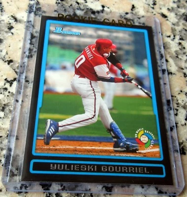 Tarjeta de novato Yuli Gurriel 2009 Bowman RC Cuba Houston Astros Serie Mundial $ LO ÚLTIMO $ Foto 1 de 2