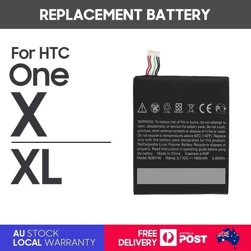 Nueva Batería de Repuesto BJ83100 para HTC One X/ XL 100% Capacidad Foto 1 de 2