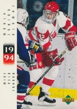 1995 Upper Deck World Junior Alumni #7 MICHAEL PECA - Team Canada