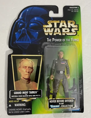 Figura de acción Kenner Star Wars Power of the Force Grand Moff Tarkin 1996 Foto 1 de 4