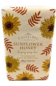 Castelbel - Sunflower 🌻 Honey 🍯 - Luxury Soap Bar 10.5 oz Made In Portugal - Picture 1 of 3