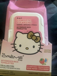 The Crème Shop x Hello Kitty 3-In-1 Complete Cleansing Towelettes - Picture 1 of 2