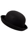 Black Women Vintage Cute  Bowler  Hat Cloche Fashion K7G37571
