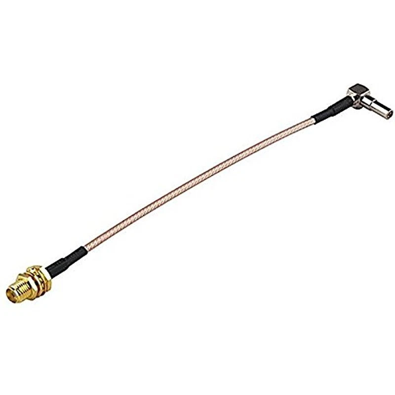 MS-162 Male Right Angle to SMA Female Bulkhead Mount Cable Using RG316 Coax - 5 - Image 1 of 1