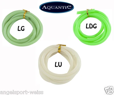 Sänger Aquantic Tube Schlauch 1m Selbstleuchtend Meeresvorfach Pilk Angeln