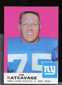 1969 Topps Football #84 Jim Katcavage - Bild 1 von 2