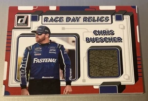 2023 Donruss CHRIS BUESCHER Race Day Relics Red #d /250! FASTENAL - Picture 1 of 2