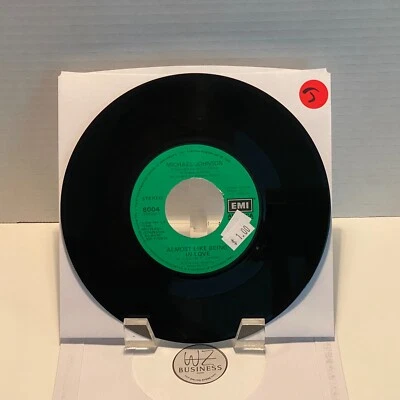 Michael Johnson – Almost Like Being In Love EMI America – P-8004 - Imagem 1 de 3