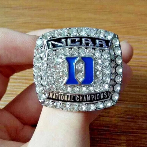 Duke Blue Devils 2015 Ring Coach Mike Krzyzewski University Basketball Champions Cover