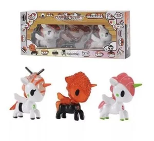 TOKIDOKI SUSHICORNO UNICORNO 3-PACK VINYL FIGURE SET - Picture 1 of 1