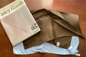 2er Set Vintage Neu aus altem Lagerbestand Ginza Matsuzakaya Kaufhaus Taschentücher 13" Quadratisch - Bild 1 von 2