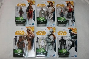 6x Star Wars 3.75" Force Link 2.0 figures incl Range Trooper + Chewbacca + K-2SO - Picture 1 of 11