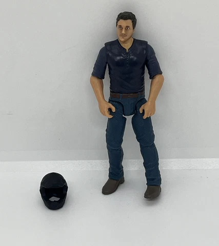 Mattel Jurassic World Dino Rivals Dinosaur Trainer Owen 3.75" Action Figure Only Cover