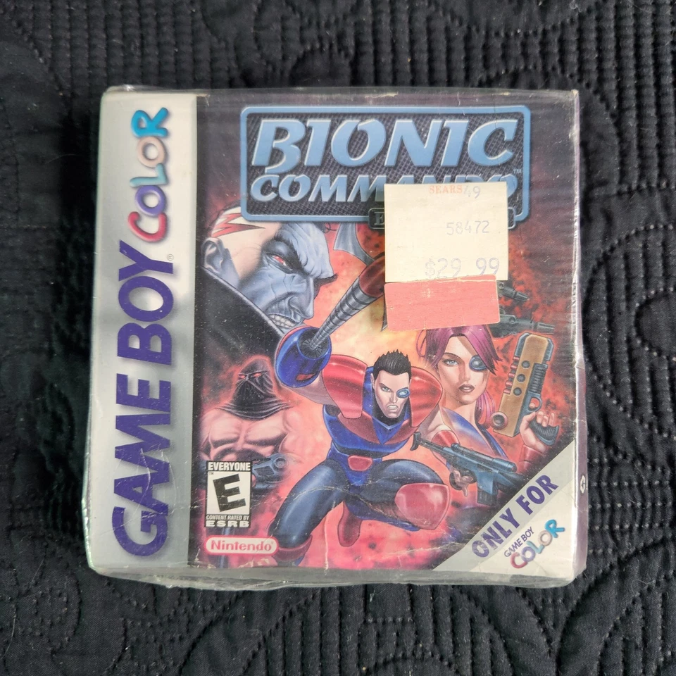 Sealed - Bionic Commando: Elite Forces NEW Nintendo Game Boy Color  READ - Image 1 of 4
